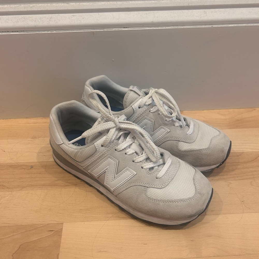 New Balance 574 Light Gray Sneakers